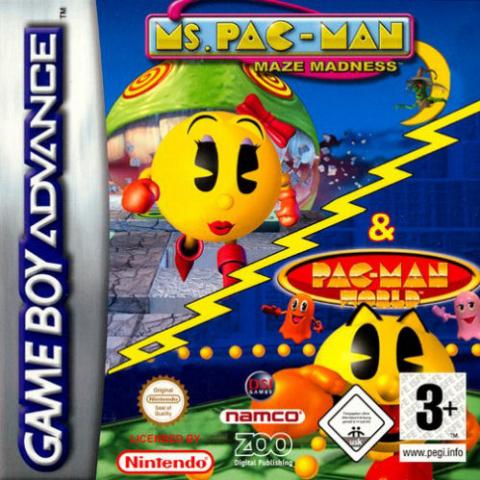 Ms. Pac-man & Pac-man World (GBA)